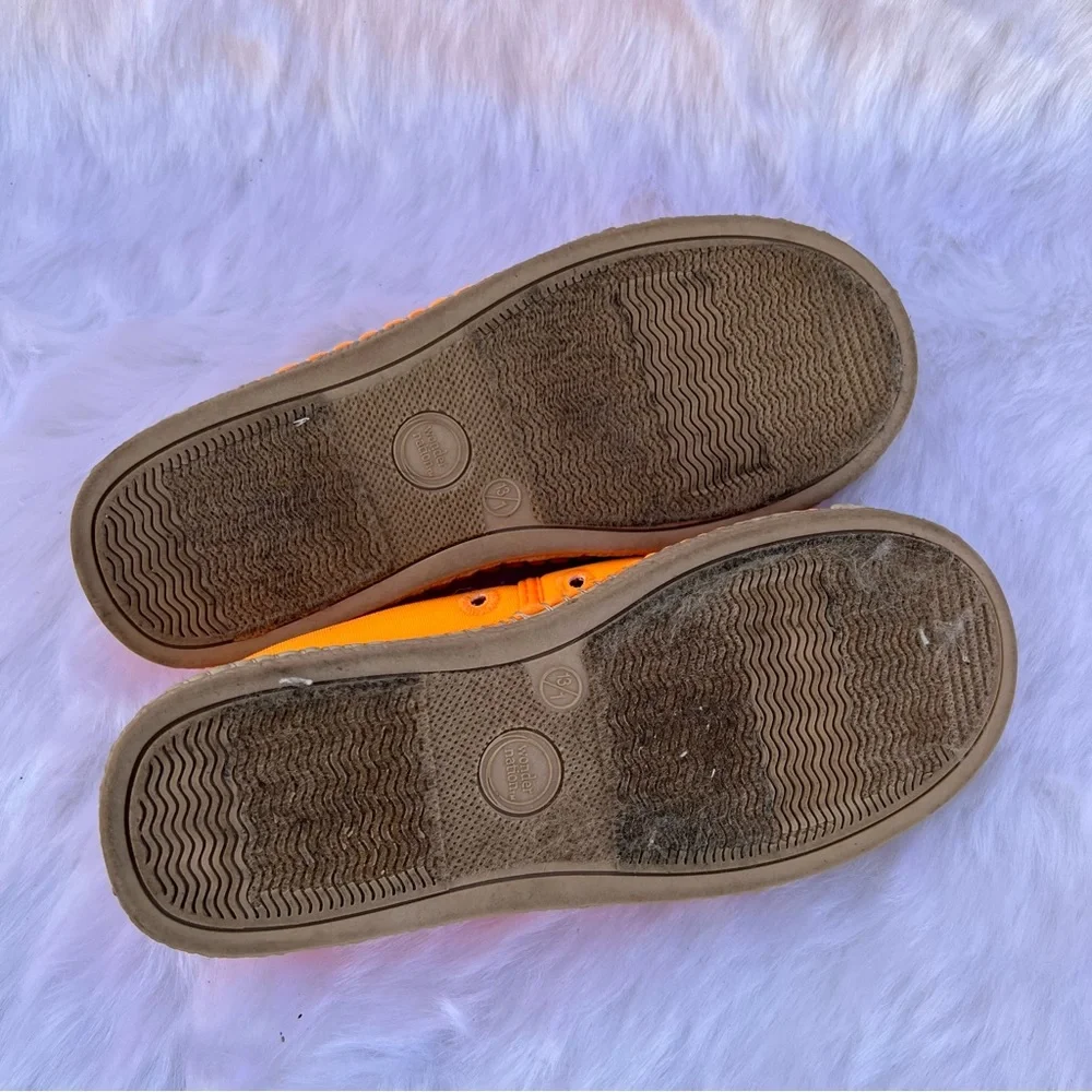 Wonder Nation Neon Espadrille Water Shoes Size‎ 13/1